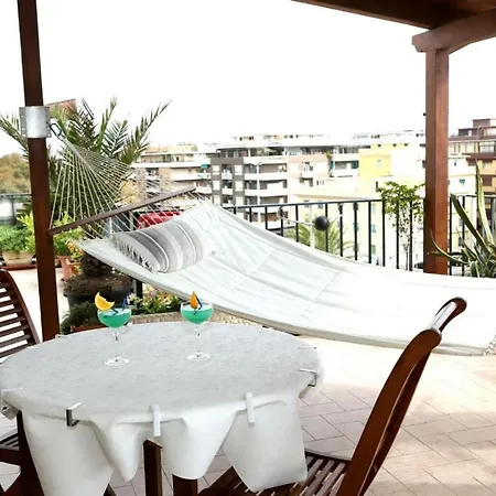 Ferienwohnung Superattico Lido di Ostia Exterior foto